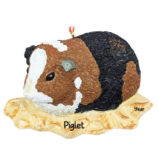 Image of Personalized GUINEA PIG Pet Christmas Ornament