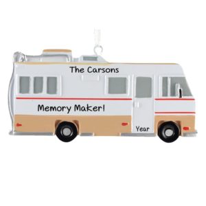 Personalized RV Camper Memory Maker Ornament