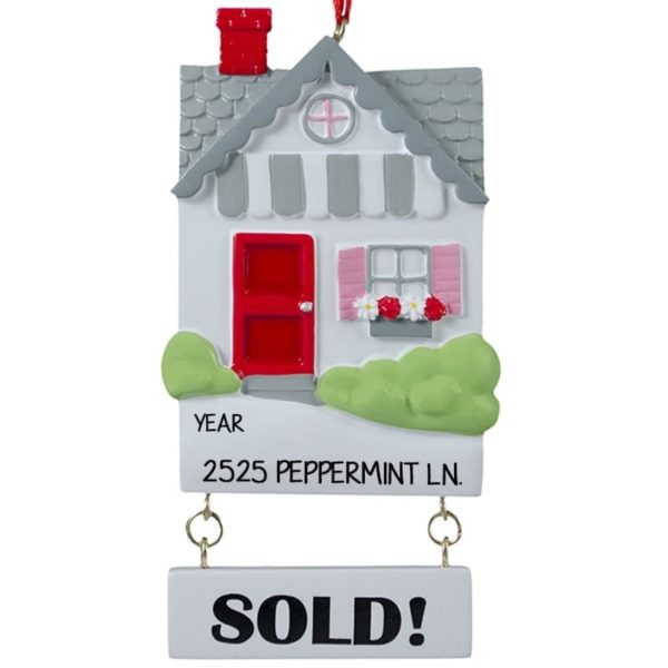House Sold 2-Piece Personalized Ornament