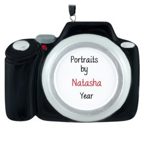 Image of Personalized Professional Photographer Camera Ornament