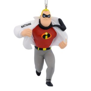 Mr. Incredible Personalized Resin Ornament