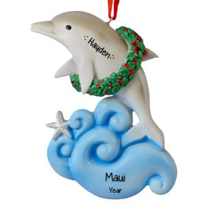 Dolphins Sighting Souvenir Ornament
