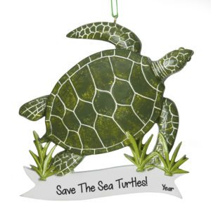Save The Sea Turtles Ornament
