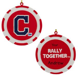 Cleveland Indians Game Chip Ornament