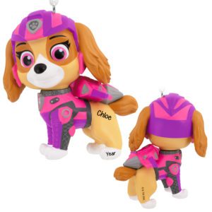 Personalized Skye From Paw Patrol 3-D Ornament