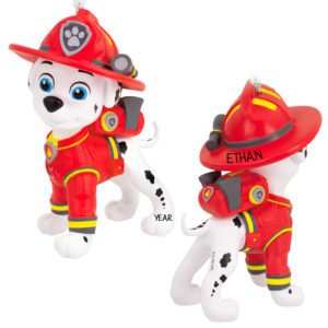 Personalized Marshall From Paw Patrol Movie Ornament