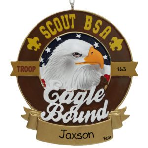 Personalized Eagle Scout BSA Commemorative Ornament