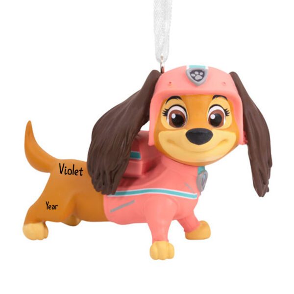 Personalized LIBERTY From Paw Patrol 3-D Ornament