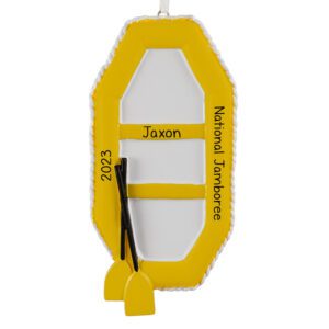 BSA National Jamboree Yellow River Raft Souvenir Ornament