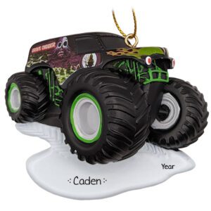Personalized Monster Jam Grave Digger Ornament